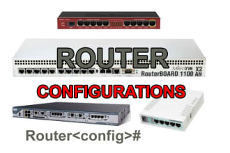 configure your  cisco mikrotik or any router perfectly