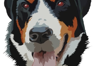 draw realistic art portrait of your cat, dog or any pet