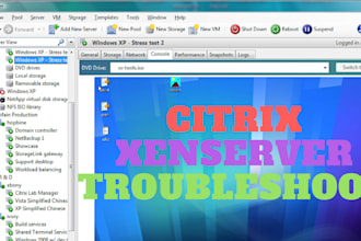 setup,recovery,troubleshoot your xenserver infrastructure