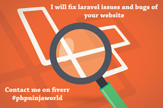 fix laravel issues and bugs