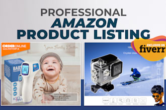 design professional amazon product listing