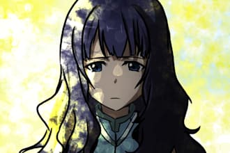 draw an anime portrait of you