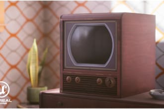 create any game prop with pbr textures included