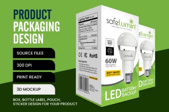 do professional custom box and label design services