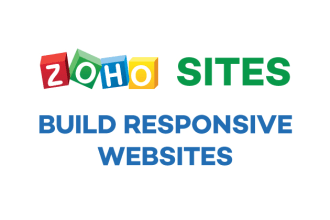 design and create responsive website in zoho sites with SEO
