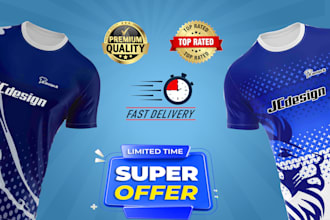 design custom sports jersey and tshirt designs