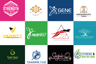 design professional fitness ,gym ,wellness logo for you