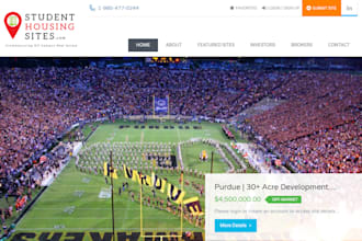 build wordpress site or design