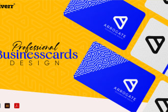 design unique business card design with dynamic qr code
