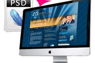 convert PSD to html, WordPress