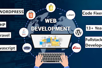 fix php laravel nextjs wordpress html css tailwind issues