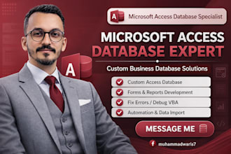 build database application in microsoft access