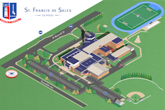 draw 3d map of the location you want