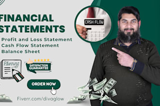 create profit and loss and financial stataments for you