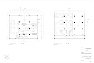 draw floor plan or planning permission in autocad