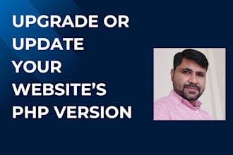 update or upgrade php version