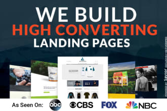 build a high converting landing page for your business