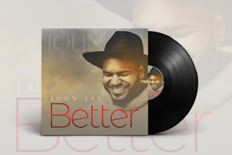 design single cover, album cover cd or dvd