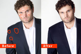 do headshot photo editing portraits retouching skin retouching