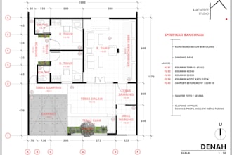draw 2d floor plan