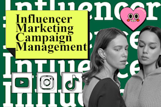 manage entire influencer marketing campaign for instagram