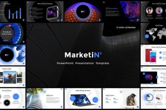 create attractive powerpoint presentation and google slides