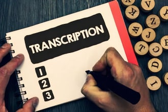 do fast and flawless audio or video transcription