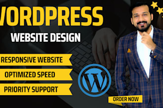 create a wordpress website