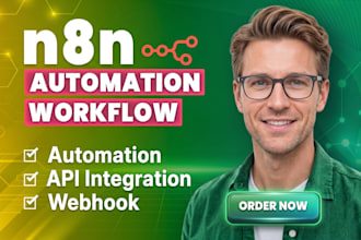 build n8n automation workflow and ai automation