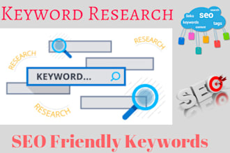 do seo keyword research and competitor analysis