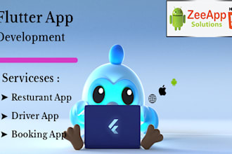 be your flutter and laravel developer
