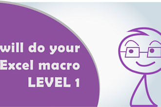 do your Excel work with or without macro vtA