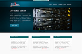 create a website for you with some awesome plugins