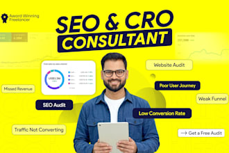 be your best SEO consultant, coach and mentor for cro audit, ranking, and growth