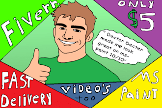 make a ms paint drawing or video of whatever you want