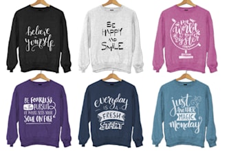 design stunning typography t shirt