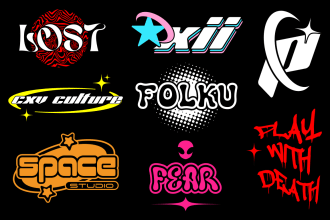 design custom streetwear logo design for your clothing brand