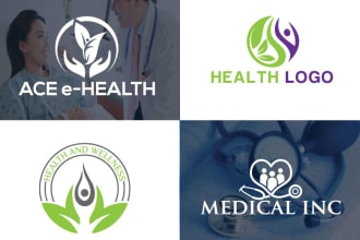 do professional medical,health and yoga logo design