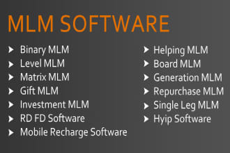 develop binary MLM script in php and mysql
