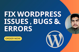 fix your wordpress website issues and errors