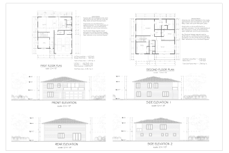 redraw floor plan in autocad for, permit, real estate