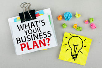 provide a handwritten custom business plan