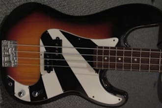 record a kickass bass track for your song up to 4 minutes long