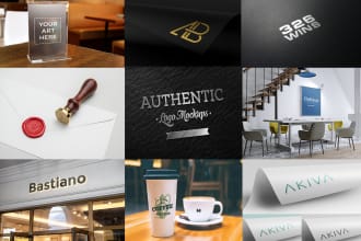 put your logo on photorealistic 3d mockups