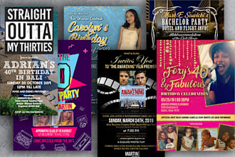 create event invitation design
