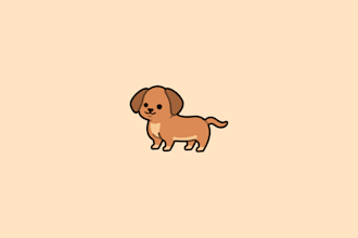 create cute animal cartoon character for you
