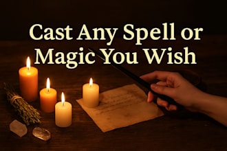 cast a personalized spell for your unique situation