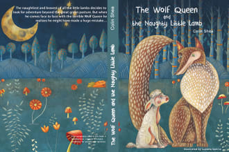 create beautiful cover and back cover for your book or cd