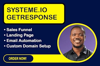 be your getresponse or systeme io sales funnel expert