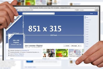 design a professional social media banner or cover